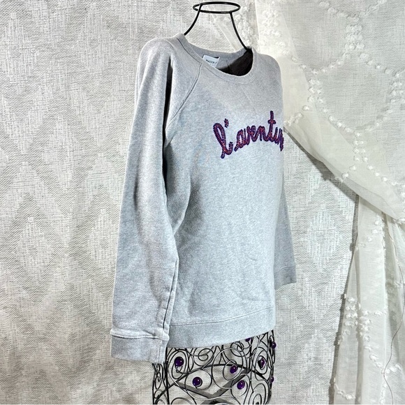 Maison Labiche l'aventure beaded sweatshirt size M - Picture 5 of 8